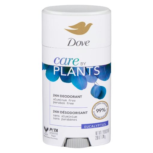 Picture of DOVE CARE BY PLANTS DEODORANT - EUCALYPTUS 74GR