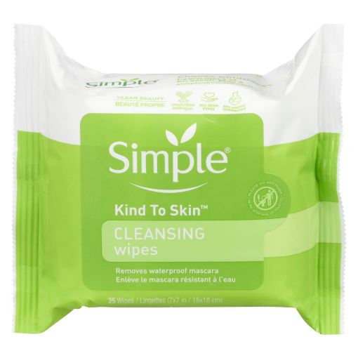 Picture of SIMPLE KIND TO SKIN FACIAL WIPES - CLEANSING 25S                           