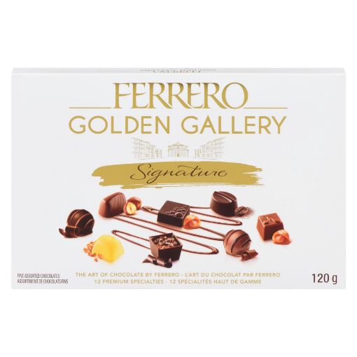 Picture of FERRERO GOLDEN GALLERY SIGNATURE T12 - CORE BOX 120GR