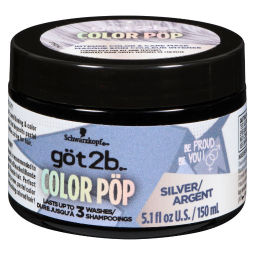 Picture of GOT 2B HAIR COLOUR - POP SILVER 150ML