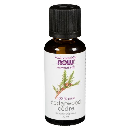 Picture of NOW ESSENTIAL OIL - CEDARWOOD 30ML                                 