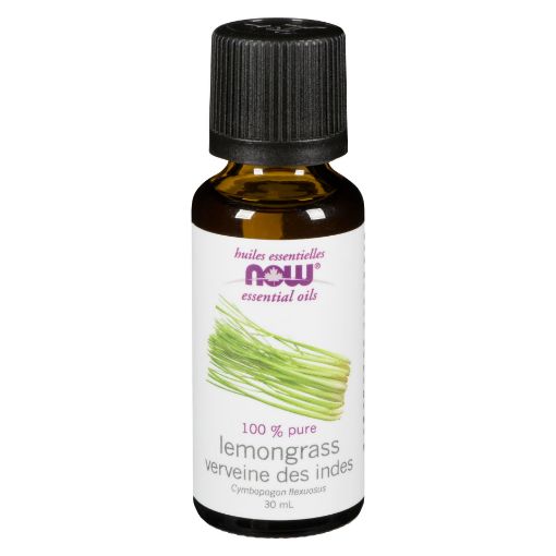 Picture of NOW ESSENTIAL OIL - LEMONGRASS - 100% PURE 30ML                              