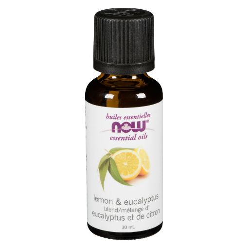 Picture of NOW BLEND ESSENTIAL OIL -  LEMON AND EUCALYPTUS 30ML           
