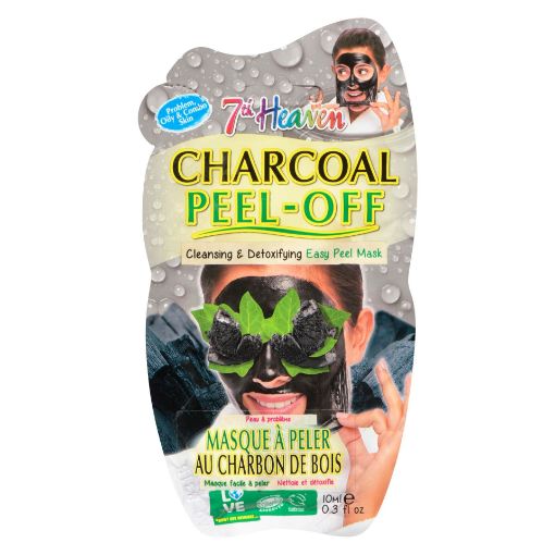 Picture of 7TH HEAVEN CHARCOAL PEEL OFF MASQUE 10ML                                   