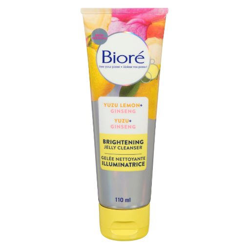 Picture of BIORE BRIGHTENING JELLY CLEANSER WITH YUZU LEMON + GINSENG 110ML           