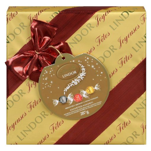 Picture of LINDT LINDOR XMAS GIFT BOX - ASSORTED 287GR