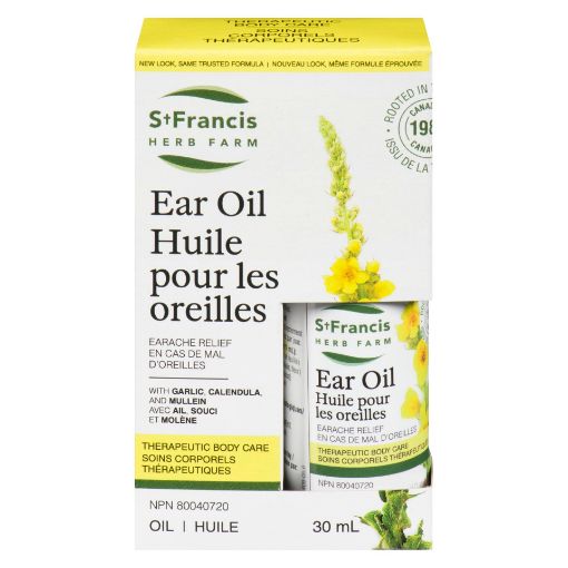 Picture of ST. FRANCIS HERB FARM EAR OIL   30ML                             