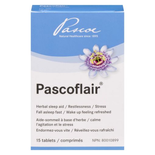 Picture of PASCOE PASCOFLAIR HERBAL SLEEP AID - PASSIONFLOWER EXTRACT 425MG 15S