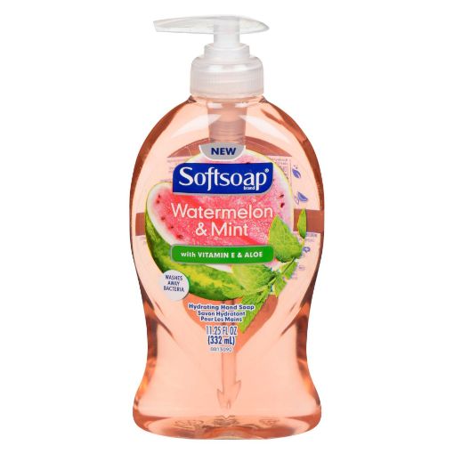 Picture of SOFTSOAP LIQUID HAND SOAP - WATERMELON AND MINT 332ML                      