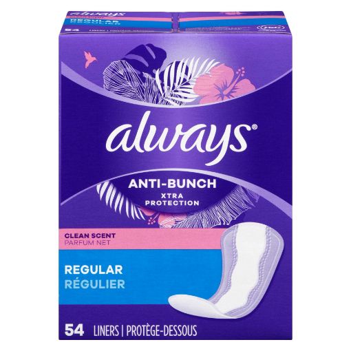 Picture of ALWAYS PANTY LINERS - REGULAR - FRESH SCENT 1.2X 54S