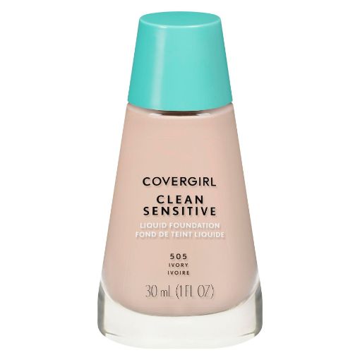 Picture of COVERGIRL CLEAN SENSITIVE LIQUID FOUNDATION - IVORY 505