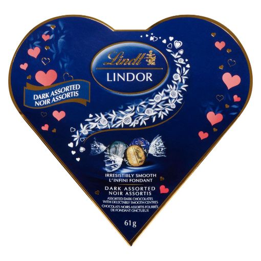 Picture of LINDT LINDOR FRIENDSHIP HEART - DARK 61GR