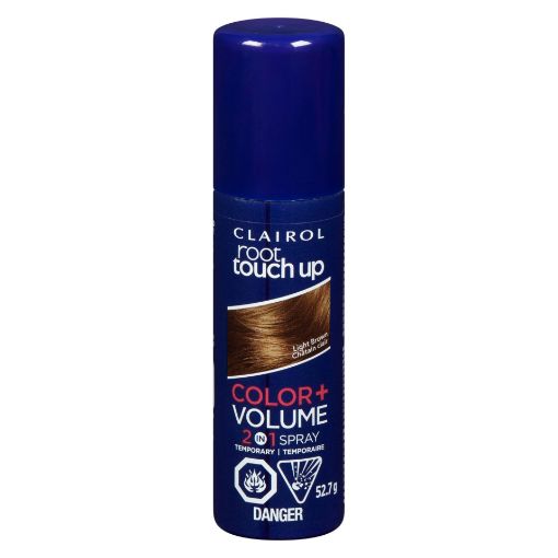 Picture of CLAIROL ROOT TOUCH UP TEMPORARY 2 IN 1 SPRAY - LIGHT BROWN