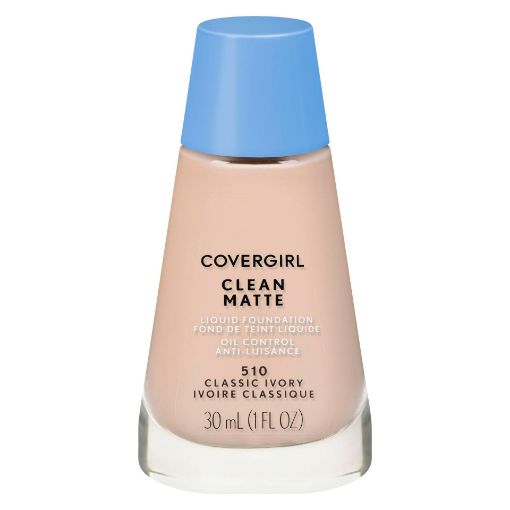 Picture of COVERGIRL CLEAN MATTE LIQUID FOUNDATION - CLASSIC IVORY 510