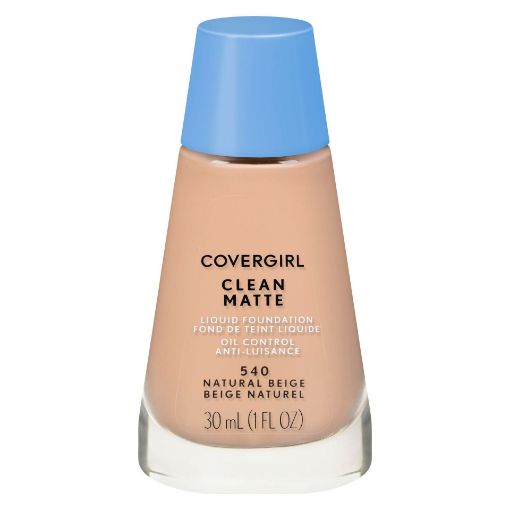 Picture of COVERGIRL CLEAN MATTE LIQUID FOUNDATION - NATURAL BEIGE 540