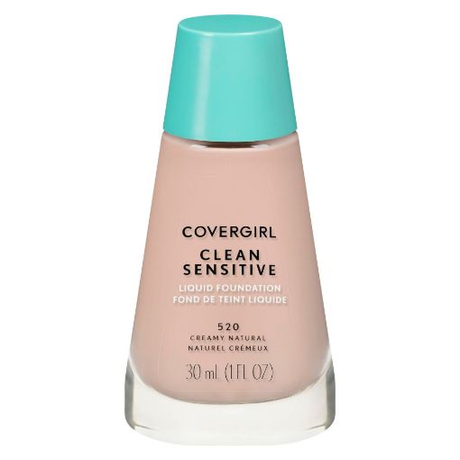 Picture of COVERGIRL CLEAN SENSITIVE LIQUID FOUNDATION - CREAMY NATURAL 520