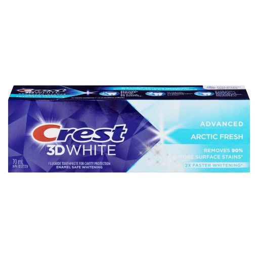 Picture of CREST 3D WHITE ADVANCED TOOTHPASTE - ARCTIC FRESH 70ML