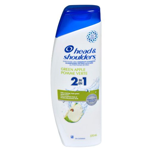 Picture of HEAD and SHOULDERS 2IN1 SHAMPOO - GREEN APPLE 370ML