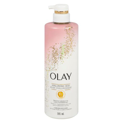 Picture of OLAY BODY WASH - PREMIUM CLEANSE and NOURISH - HYALURONIC ACID 591ML