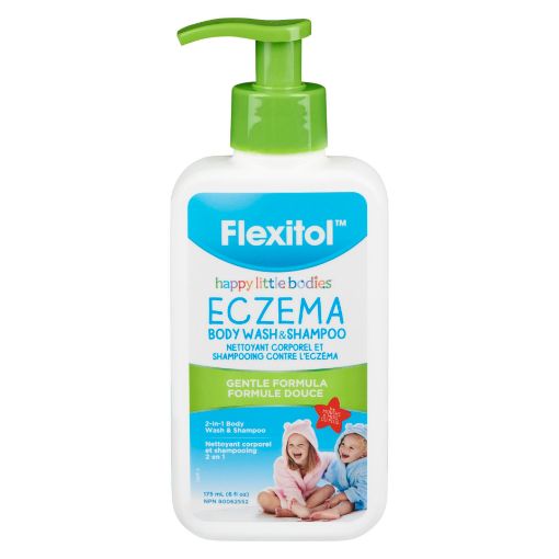 Picture of FLEXITOL HAPPY LITTLE BODIES ECZEMA BODY WASH and SHAMPOO 175ML