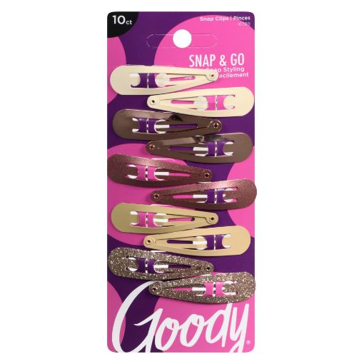 Picture of GOODY CONTOUR CLIPS - ROSE GOLD 10S