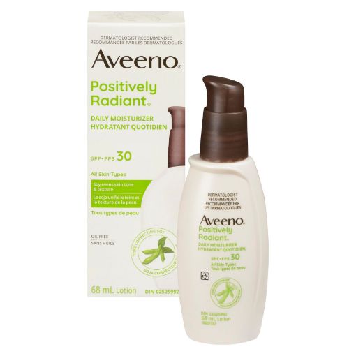 Picture of AVEENO POSITIVELY RADIANT DAILY MOISTURIZER SPF30 68ML