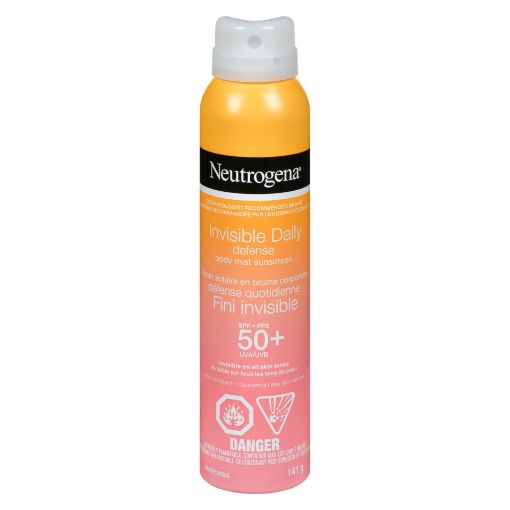 Picture of NEUTROGENA INVISIBLE DAILY DEFENSE BODY MIST SPF50+ 141GR