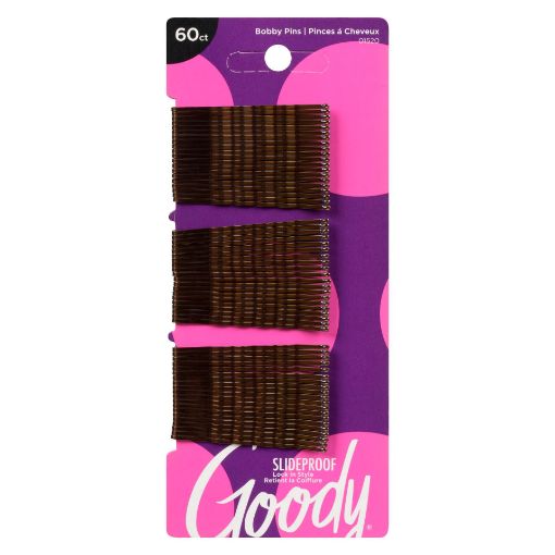 Picture of GOODY BOBBY PINS - BROWN 60S