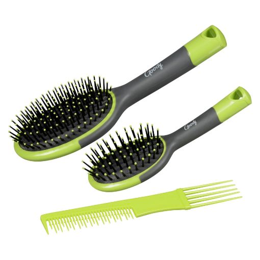 Picture of GOODY DETANGLE IT OVAL CUSHION AND COMB COMBO 3S