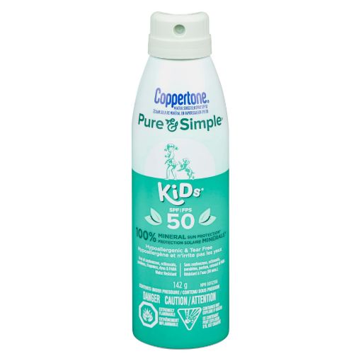 Picture of COPPERTONE PURE and SIMPLE KIDS MINERAL SPRAY SPF50 142G