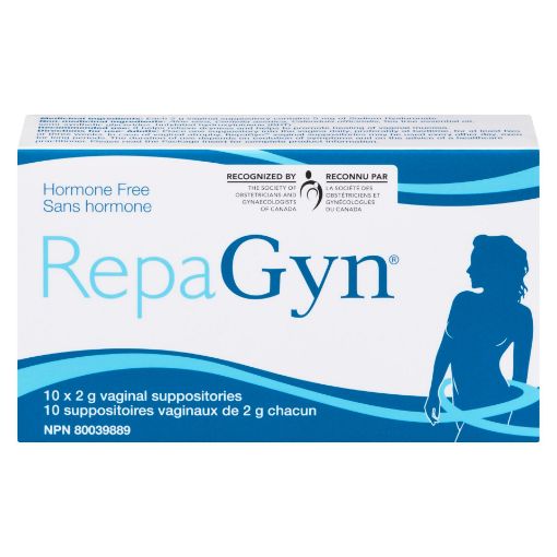 Picture of REPAGYN VAGINALSUPPOSITORIES 10X2GR
