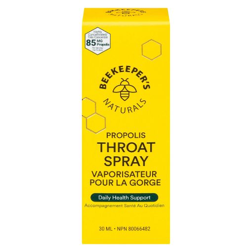 Picture of BEEKEEPERS NATURALS PROPOLIS THROAT SPRAY 30ML