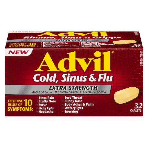 Picture of ADVIL COLD, SINUS and FLU - EXTRA STRENGTH 32S