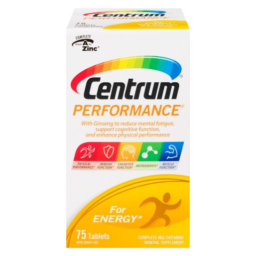 Picture of CENTRUM PERFORMANCE TABLET 75S                                             