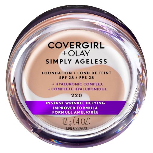 Picture of COVERGIRL+OLAY SIMPLY AGELESS FOUNDATION - CREAMY NATURAL                  