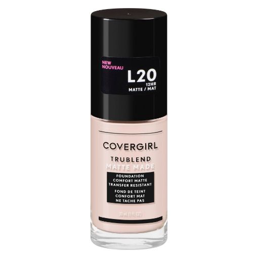Picture of COVERGIRL TRUBLEND MATTE MADE FOUNDATION - LIGHT IVORY - L20               