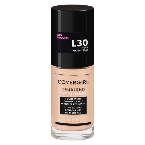 Picture of COVERGIRL TRUBLEND MATTE MADE FOUNDATION - GOLDEN IVORY - L30              