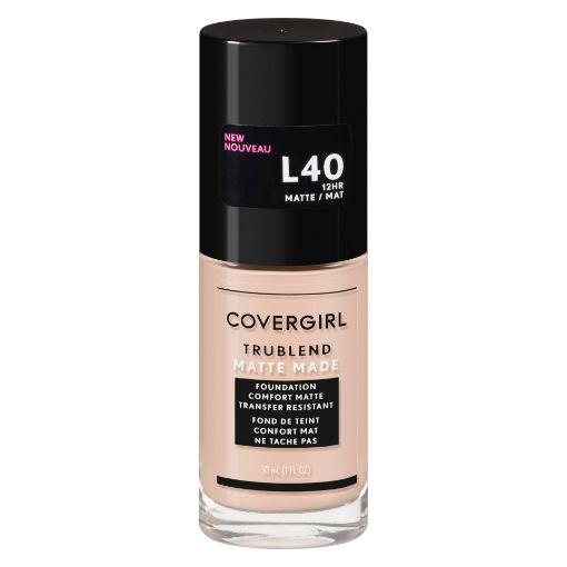 Picture of COVERGIRL TRUBLEND MATTE MADE FOUNDATION - CLASSIC IVORY - L40             