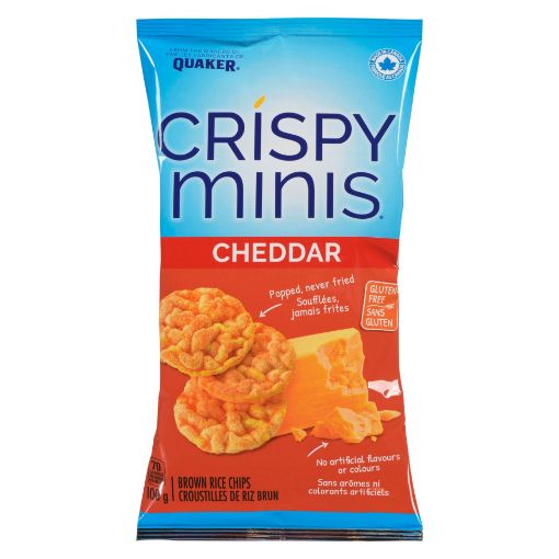 Picture of QUAKER CRISPY MINIS - CHEDDAR CHEESE 100GR                                 