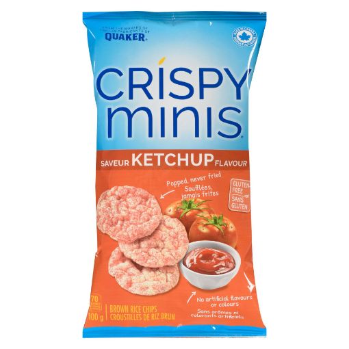 Picture of QUAKER CRISPY MINIS - CLASSIC KETCHUP 100GR                                