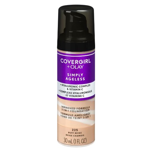 Picture of COVERGIRL+OLAY SIMPLY AGELESS 3N1 FOUNDATION - BUFF BEIGE 30ML             