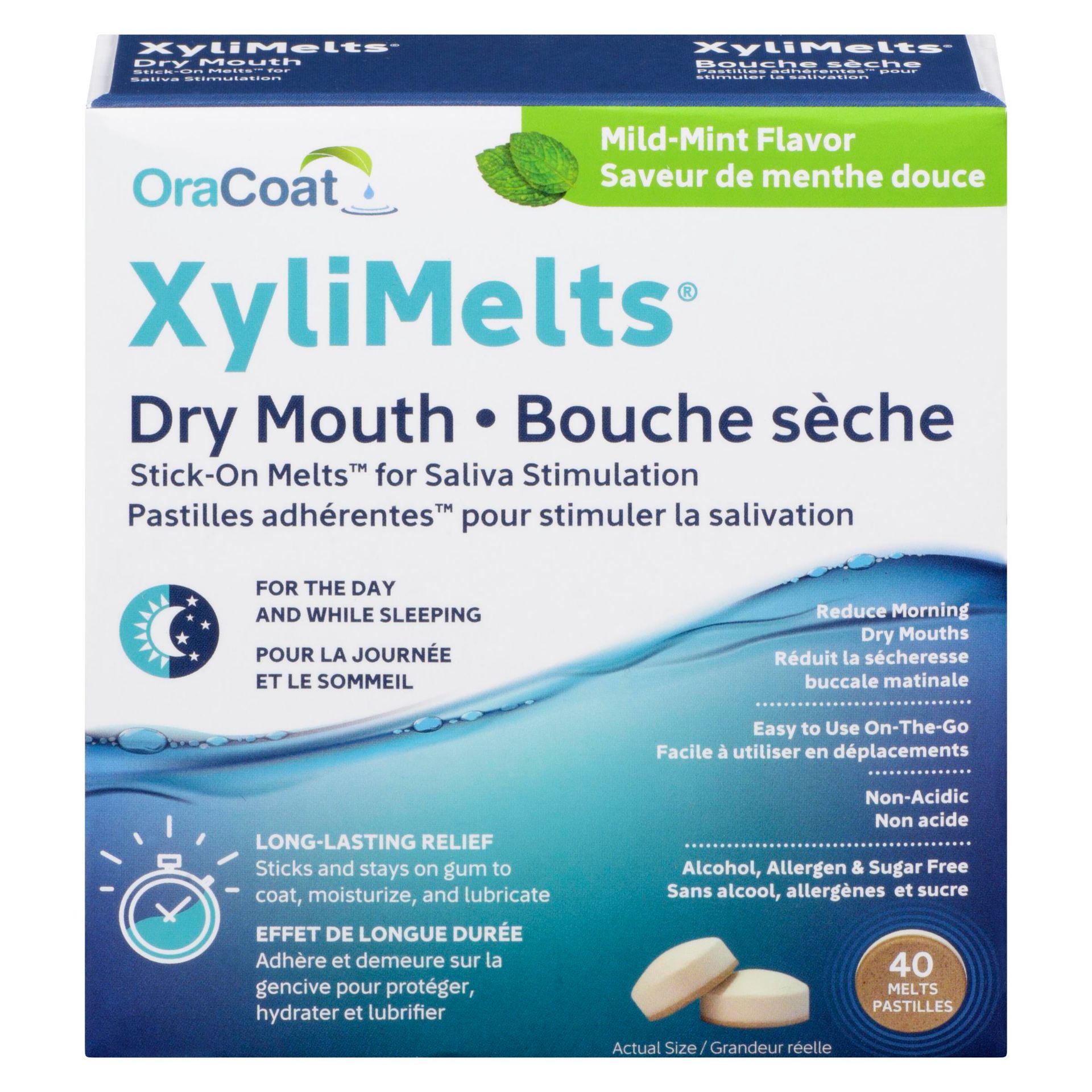Pharmasave  Shop Online for Health, Beauty, Home & more. ORACOAT XYLIMELTS  ADHERING PASTILLES - MILD MINT 40S
