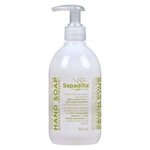 Picture of SAPADILLA  HAND SOAP - ROSEMARY and PEPPERMINT 354ML