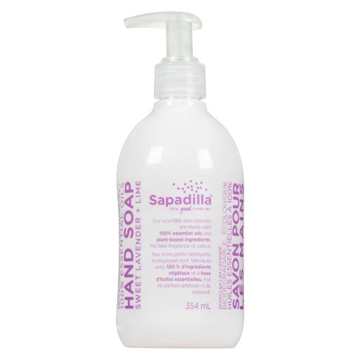 Picture of SAPADILLA HAND SOAP - LAVENDER and LIME 354ML