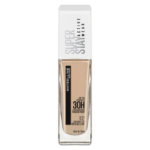 Picture of MAYBELLINE SUPERSTAY ACTIVE WEAR 30H FOUNDATION -  FAIR PORCELAIN 30ML
