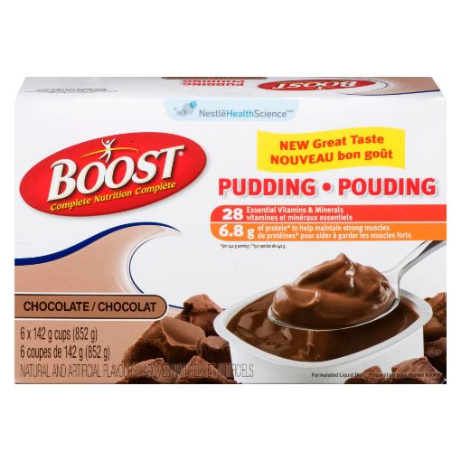 Picture of BOOST PUDDING - CHOCOLATE  6X142GR                                         
