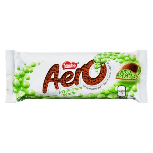 Picture of NESTLE AERO CHOCOLATE BAR - PEPPERMINT 41GR                                