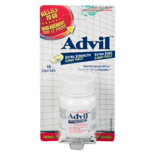 Picture of ADVIL RELIEF TO GO - EXTRA STRENGTH LIQUI-GELS 10S                         
