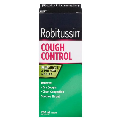 Picture of ROBITUSSIN DM SYRUP - COUGH CONTROL 250ML                                  