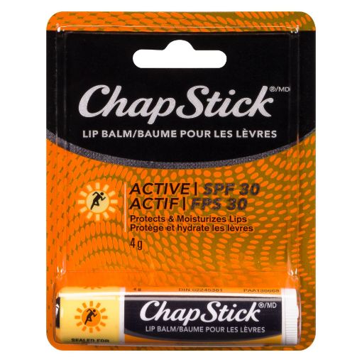 Picture of CHAPSTICK LIP BALM - ACTIVE SPF30 SINGLE 4GR                               